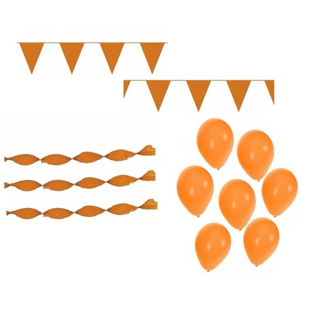 EK orange decoration package