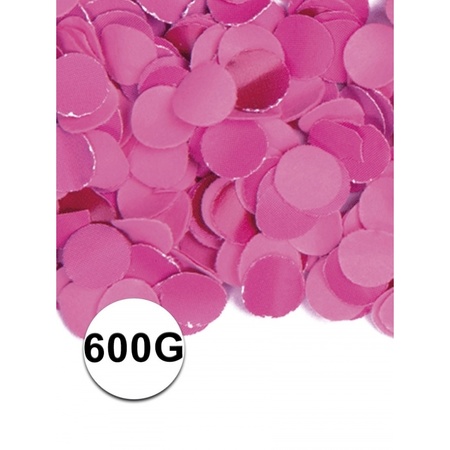 Luxe confetti fuchsia 600 gram