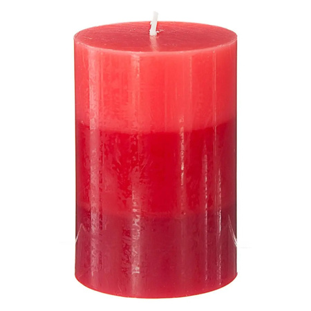 Red fruits scented candle set with 1x pillar candle and 30x tea lights 