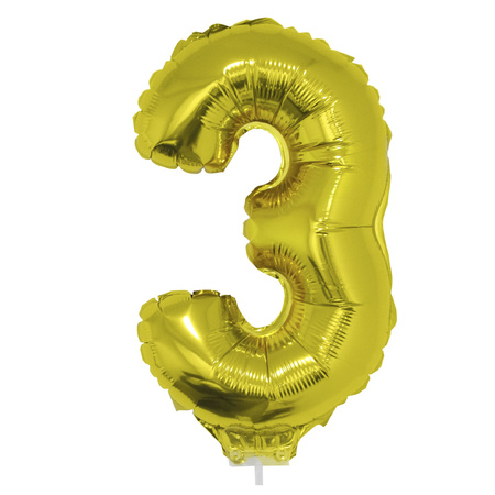 35 years birthday party numbers balloons op stick 41 cm