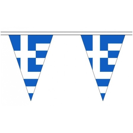 Greece bunting flags 20 meters