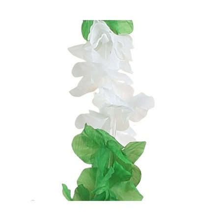 Toppers - Hawaii garland white/green 