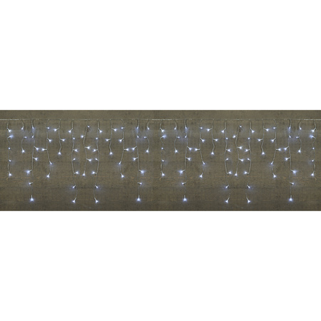 IJspegelverlichting lichtsnoer met 360 lampjes met knipperfunctie helder wit 720 x 60 cm