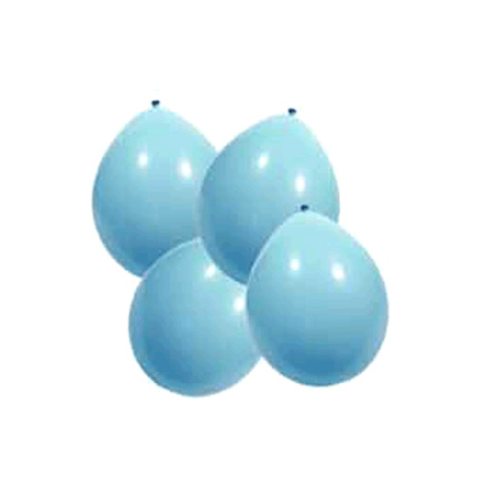 100 Light blue balloons 