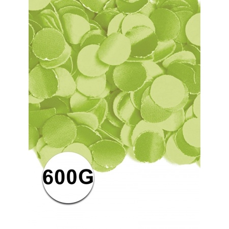 Luxe confetti lime 600 gram