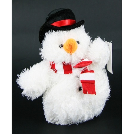 Kerstpakketten krijtmok met sneeuwpop
