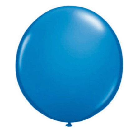 Ballon Qualatex 90 cm donker blauw