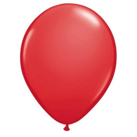 Ballonnen qualatex rood 10 stuks