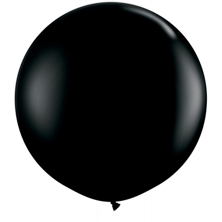 Ballonen groot Qualatex 90 cm zwart