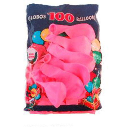100 Decoratie ballonnen roze