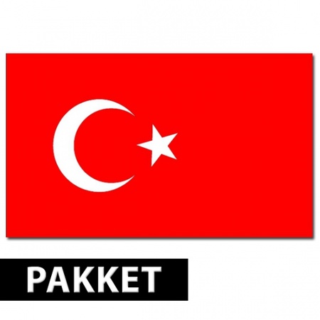 Pakket Turkije feestartikelen