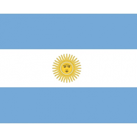 Stickers Argentinie vlaggen