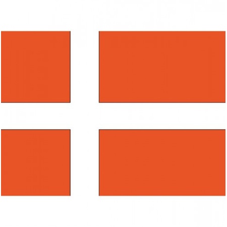 Stickers Denemarken vlaggen