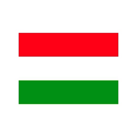 Stickers Hongarije vlaggen