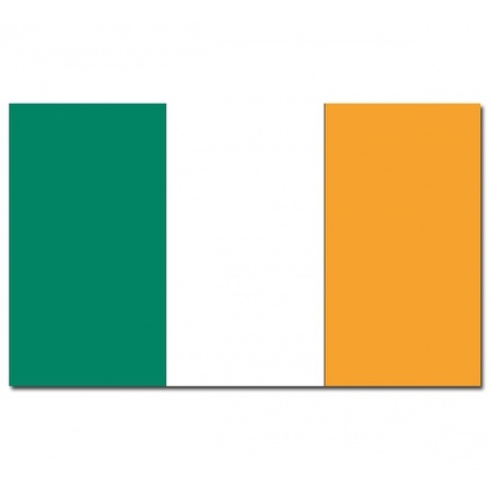 Vlag Ierland + 2 gratis stickers