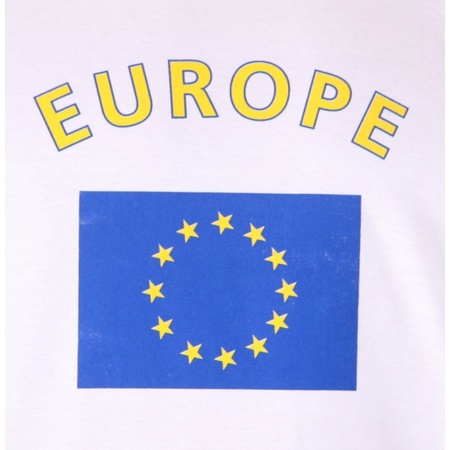 T-shirts van vlag Europa