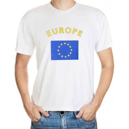 T-shirts van vlag Europa