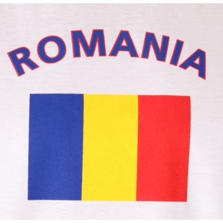 T-shirts met Roemeense vlag