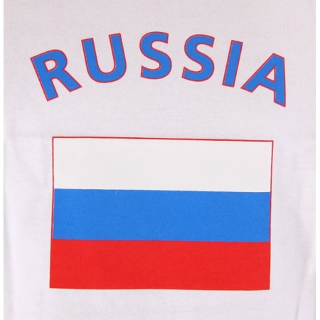 Tanktop met Russia vlag print